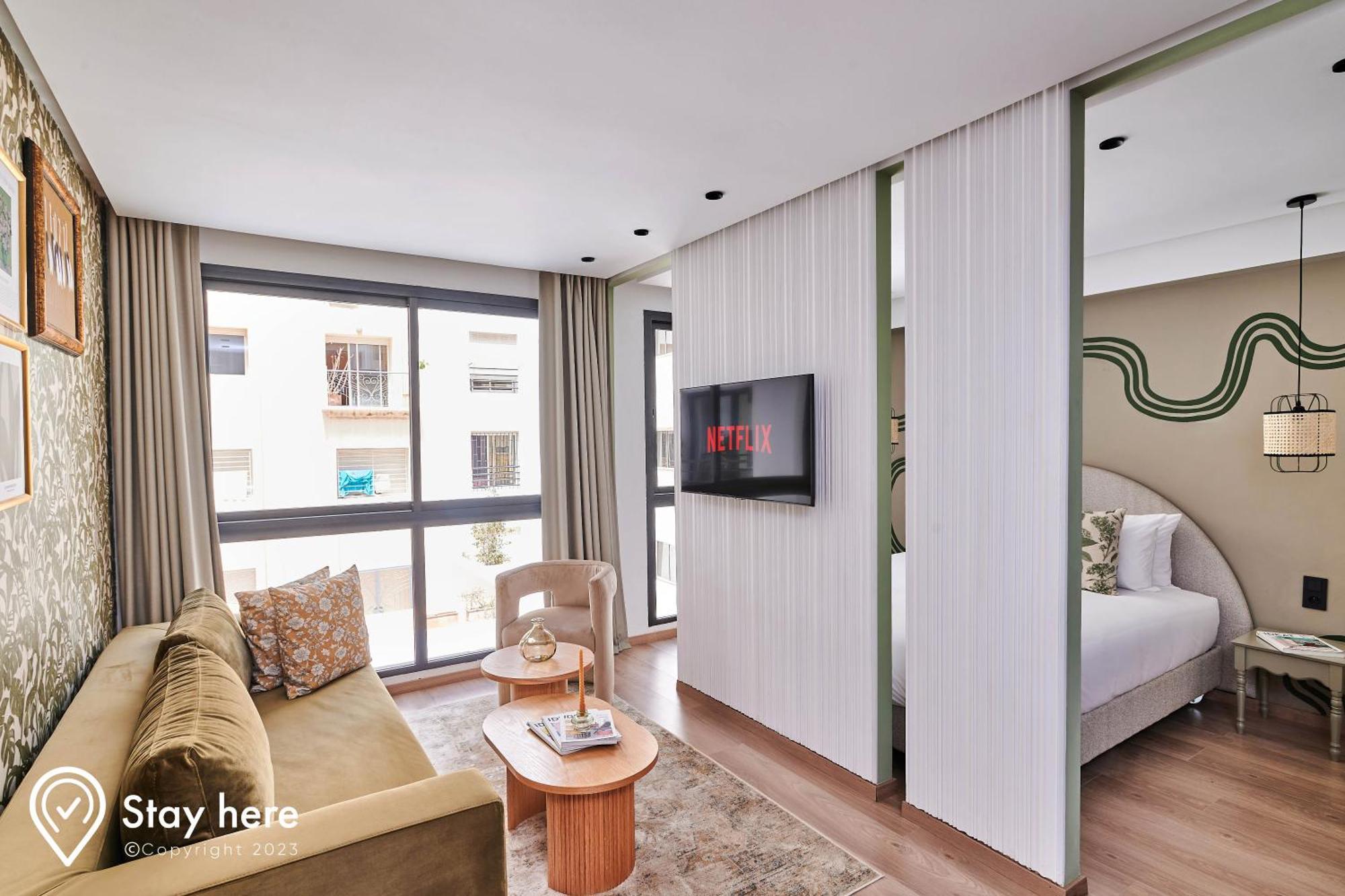 Stayhere Casablanca - Maarif - Elite Residence Εξωτερικό φωτογραφία