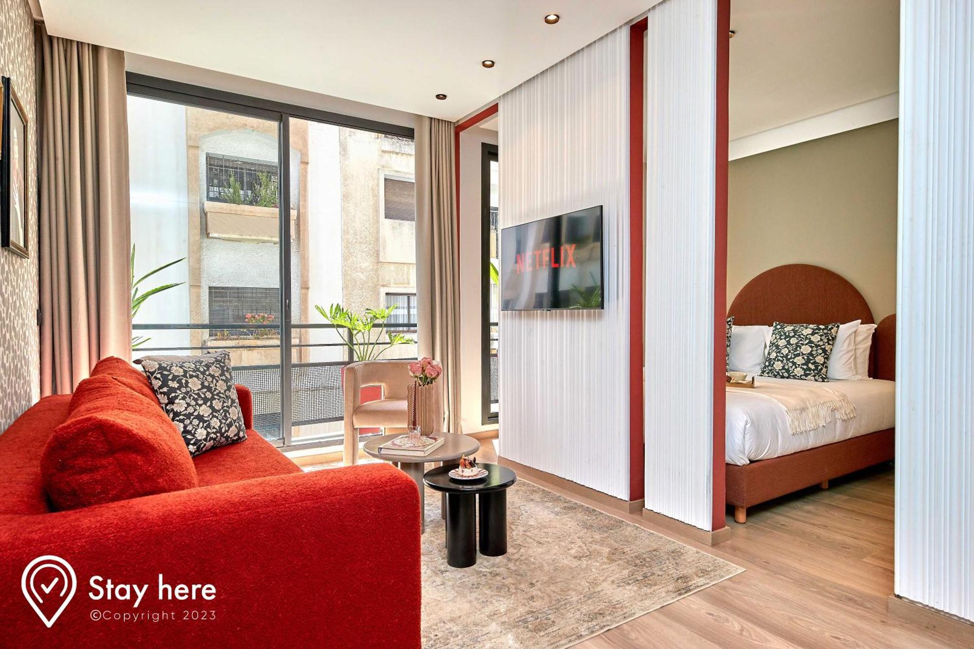 Stayhere Casablanca - Maarif - Elite Residence Εξωτερικό φωτογραφία